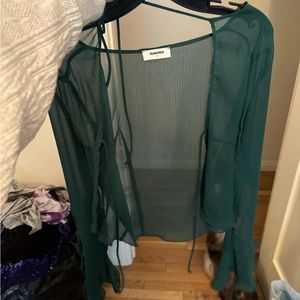 Rumored green set top and bottom. Size small